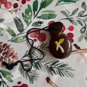 VINTAGE HAND CARVED CASTANETS FROM CUBA